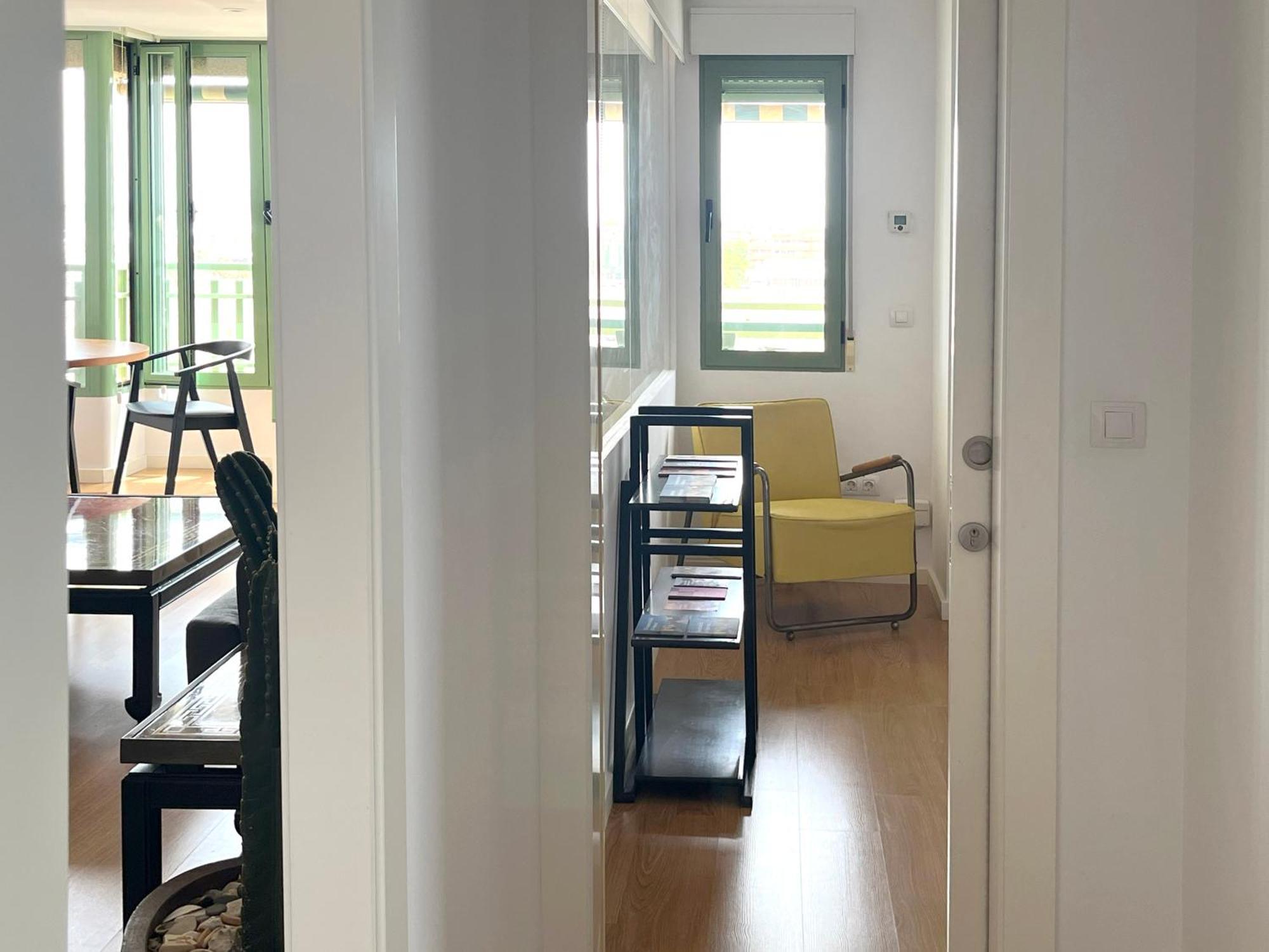 Stylish Well-Connected Beachfront Flat Valencia Luaran gambar