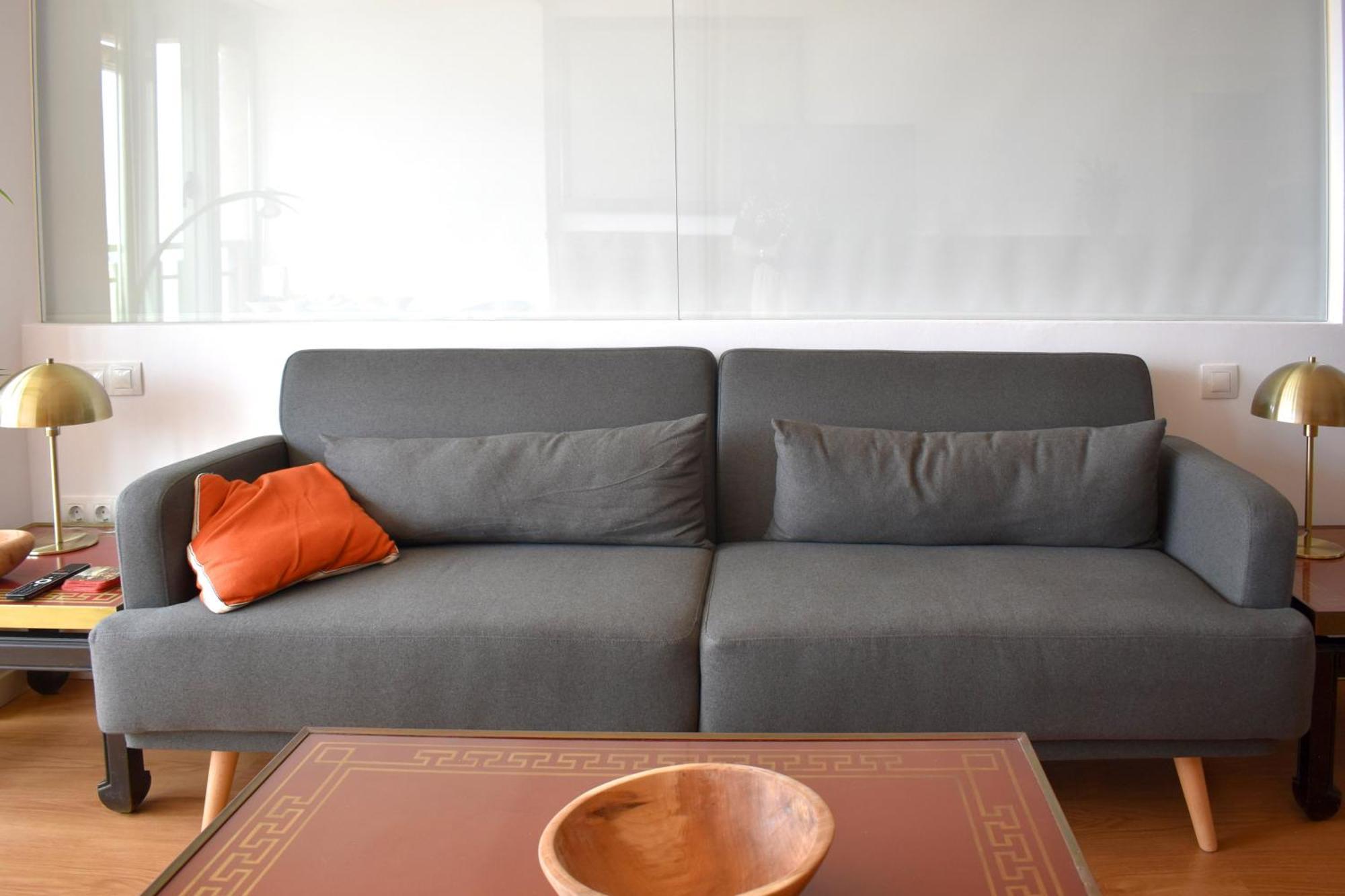 Stylish Well-Connected Beachfront Flat Valencia Luaran gambar